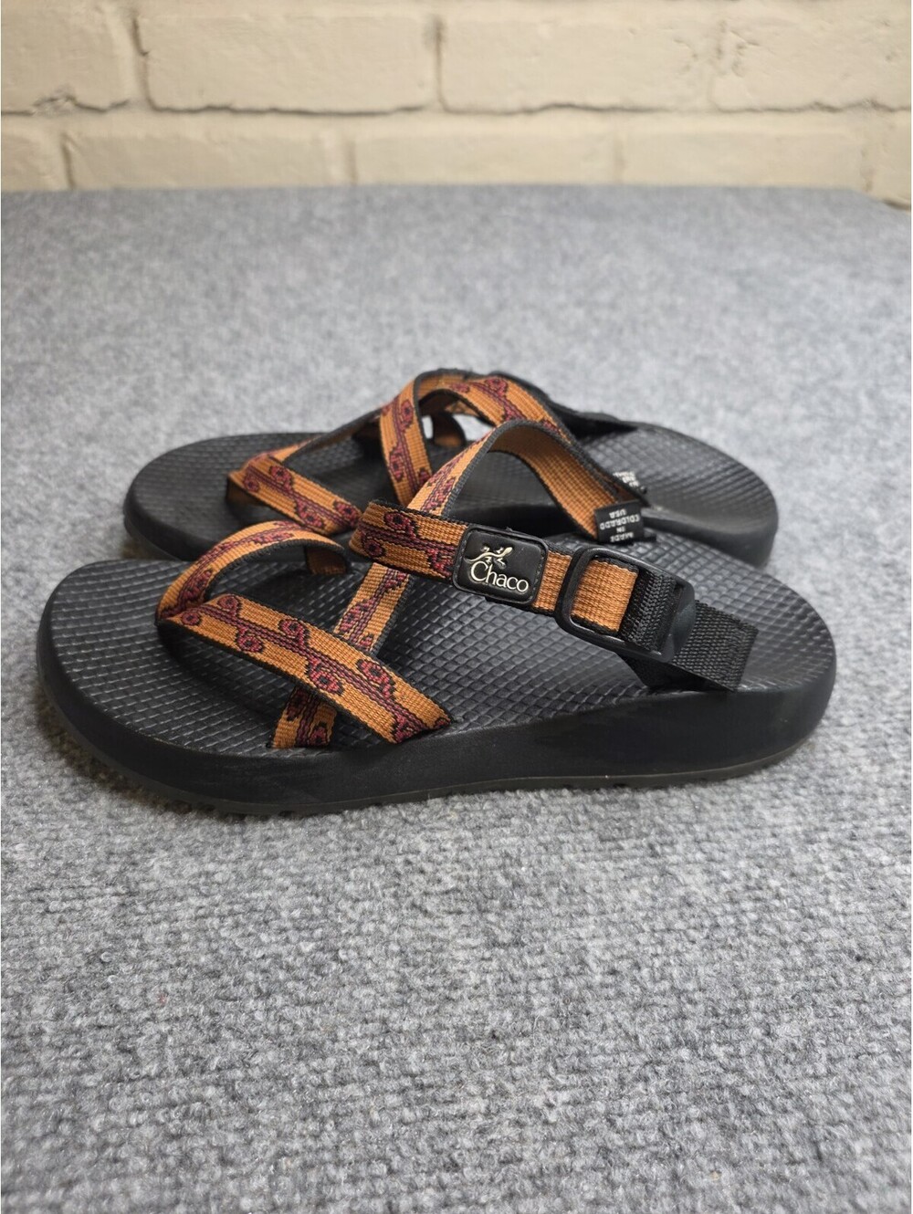 Y2K Vtg Chaco Z/2 Colorado W10 Vibram Sole Made in USA Hiking Sandals EUC